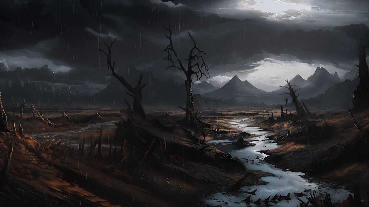 2.2 Day - Rain desolate valley