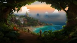 1 Zenithra Jungle - Sunrise scene