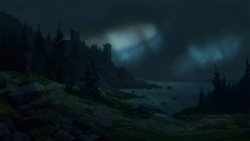 4.1 Night - Dusk Shore Scene