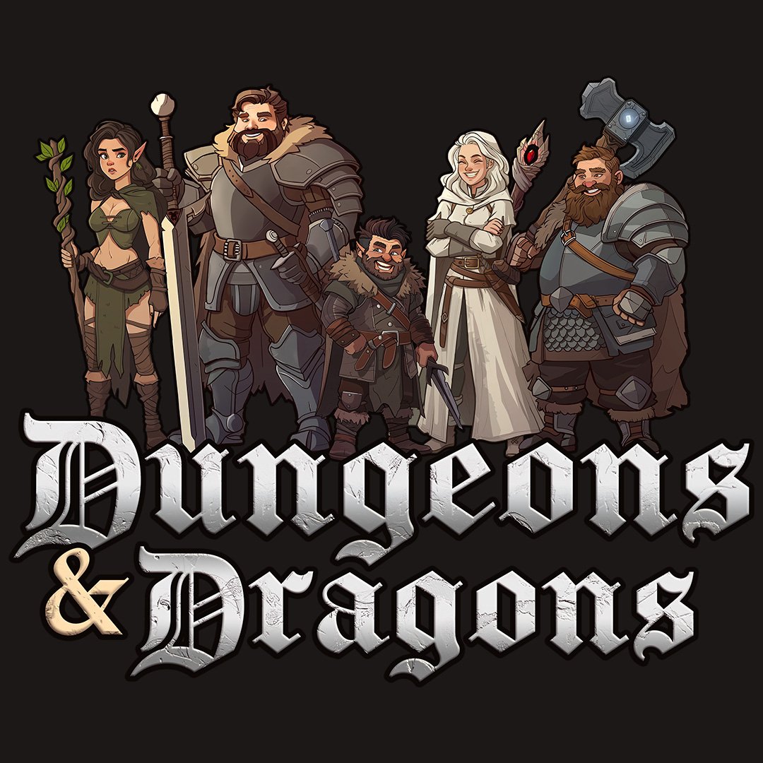 Product Gallery Images D&D Cartoon Logo 1